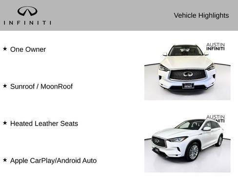 Certified 2023 INFINITI QX50 Luxe FWD image 3