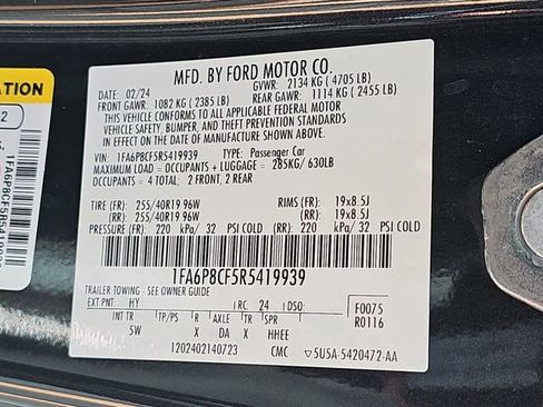 Used 2024 Ford Mustang GT Premium RWD image 36