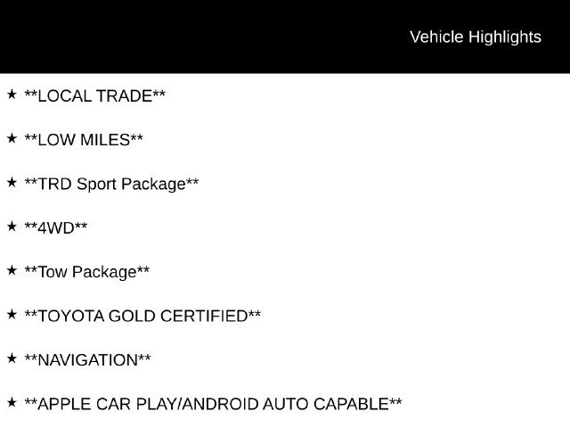 Used 2022 Toyota Tacoma TRD Sport w/ Advanced Technology Package AWD/4WD image 12