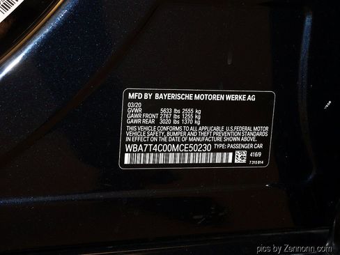 Used 2021 BMW 740i xDrive w/ M Sport Package AWD/4WD image 41