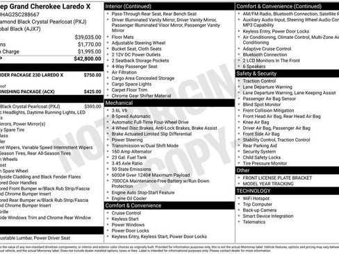 Used 2025 Jeep Grand Cherokee Laredo X image 6