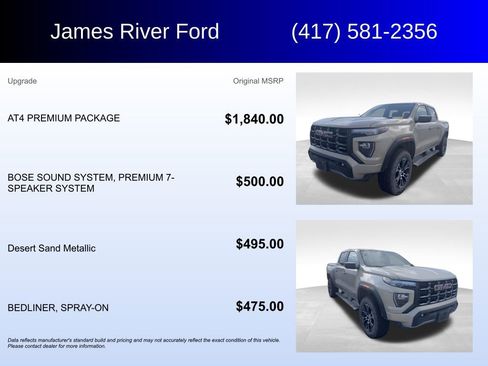 Used 2023 GMC Canyon AT4 w/ AT4 Premium Package AWD/4WD image 5