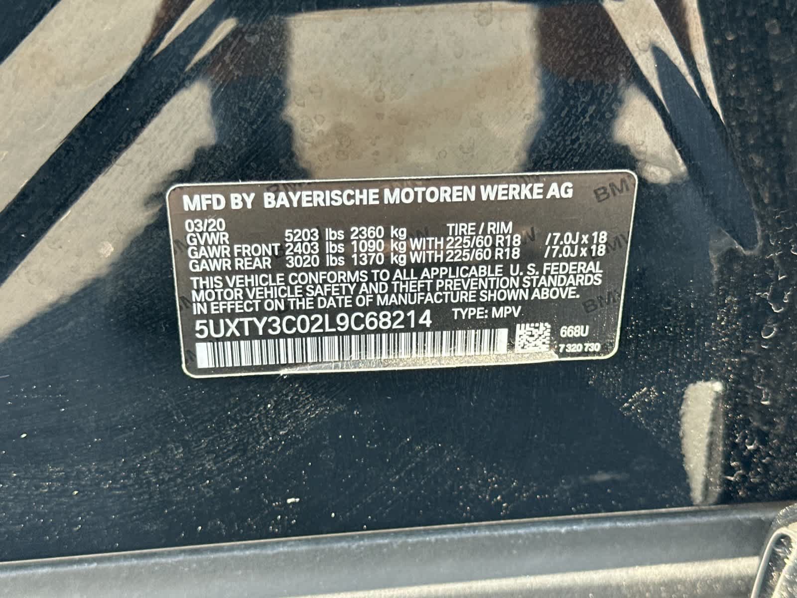 Used 2020 BMW X3 sDrive30i w/ Convenience Package RWD image 31