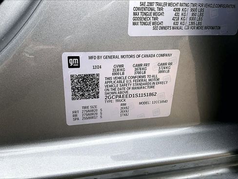 Used 2025 Chevrolet Silverado 1500 LTZ image 34