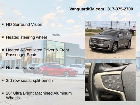 Used 2021 GMC Acadia Denali w/ Denali Technology Package FWD image 18