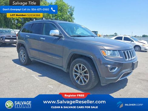 Used 2014 Jeep Grand Cherokee Limited AWD/4WD image 5