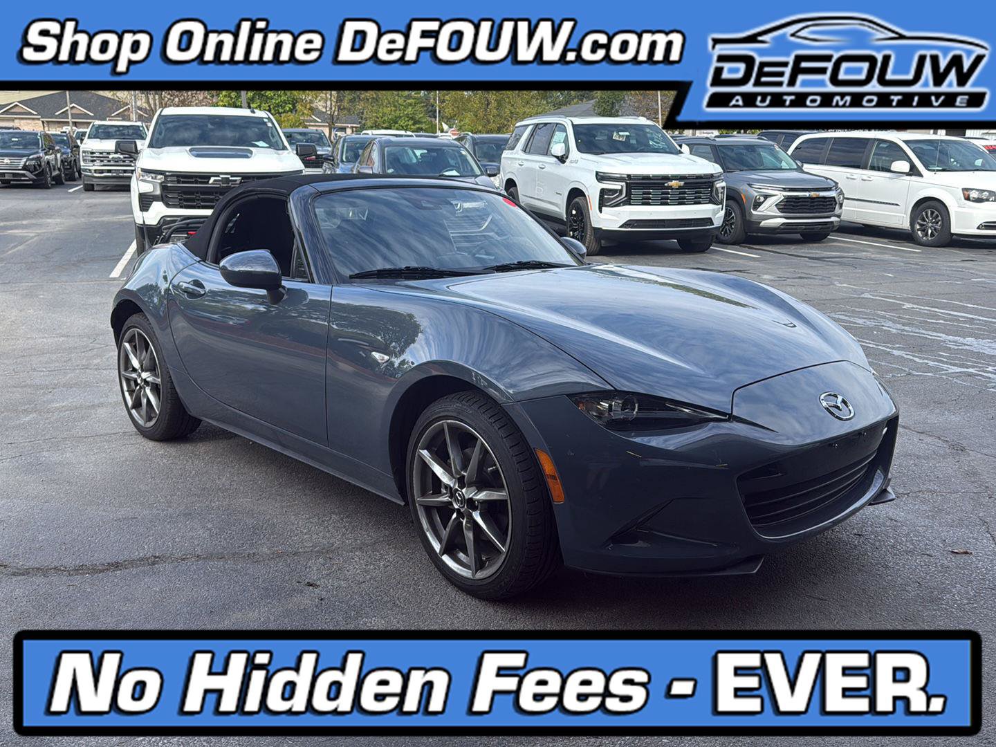 Used 2021 MAZDA MX-5 Miata Grand Touring RWD image 1