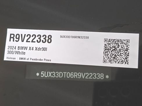 Used 2024 BMW X4 xDrive30i w/ Convenience Package AWD/4WD image 28