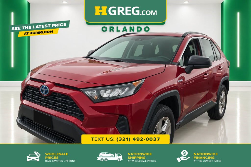 Used 2021 Toyota RAV4 LE w/ Carpet Mat Package (TMS) AWD/4WD image 1