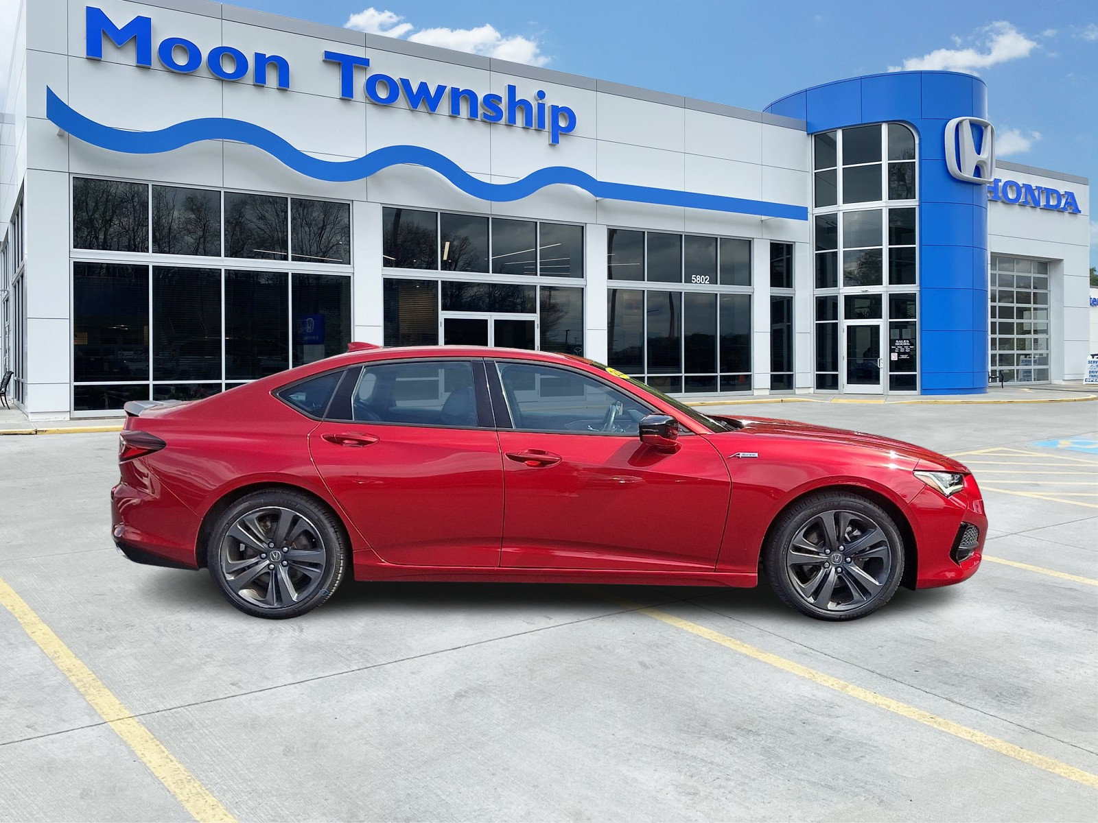 Used 2023 Acura TLX w/ A-SPEC Package AWD/4WD image 7