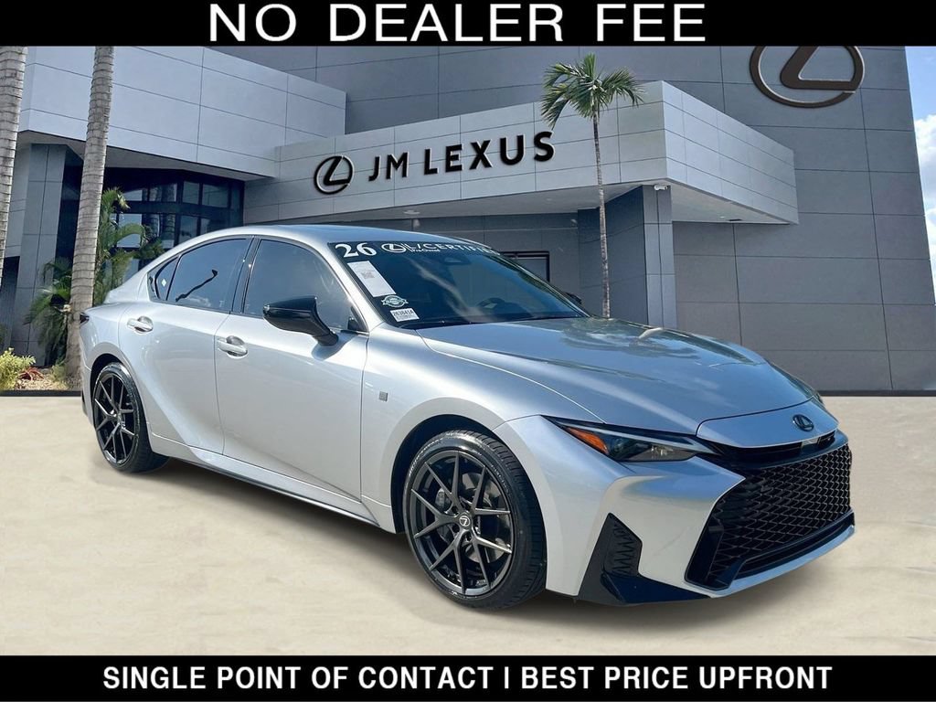 Certified 2026 Lexus IS 350 F Sport RWD image 1