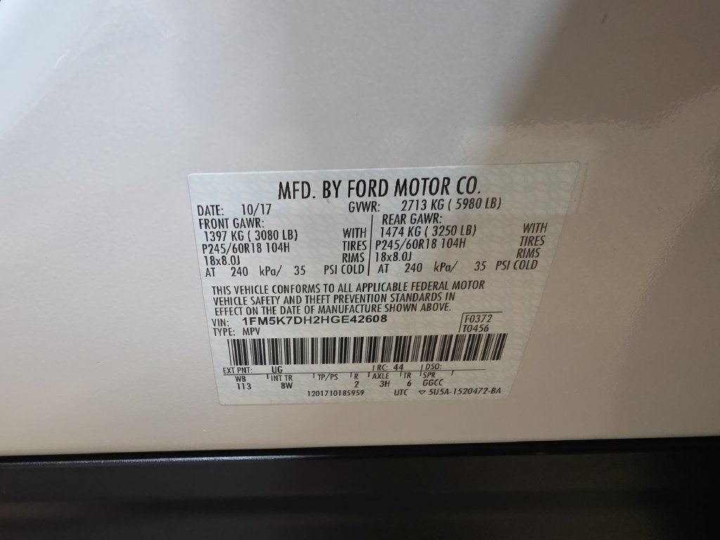 Used 2017 Ford Explorer XLT w/ Class II Trailer Tow Package FWD image 26