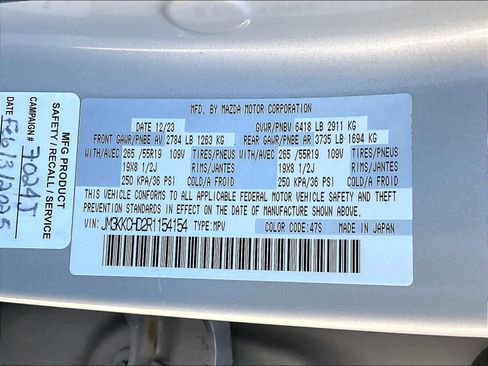 Used 2024 MAZDA CX-90 3.3 Turbo w/ Preferred Plus image 37