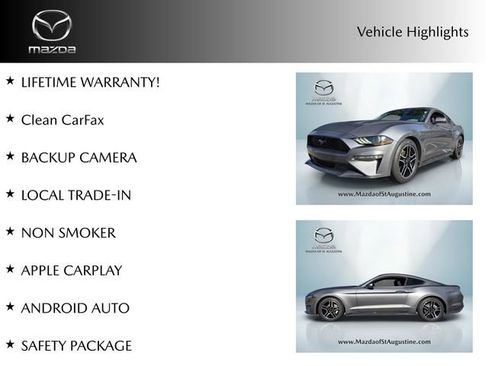 Used 2022 Ford Mustang Coupe w/ Equipment Group 101A RWD image 2