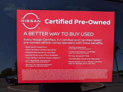 Certified 2025 Nissan Sentra SR w/ Trunk Package FWD image 4