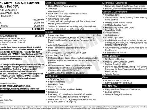 Used 2014 GMC Sierra 1500 SLE w/ SLE Value Package image 3