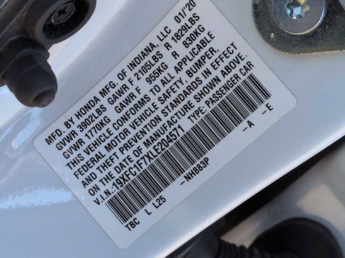 Used 2020 Honda Civic EX-L image 38