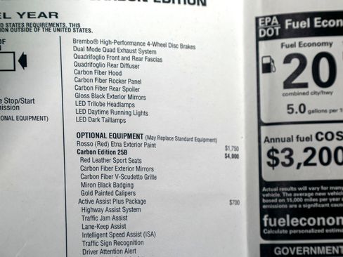 Used 2024 Alfa Romeo Giulia Quadrifoglio image 47