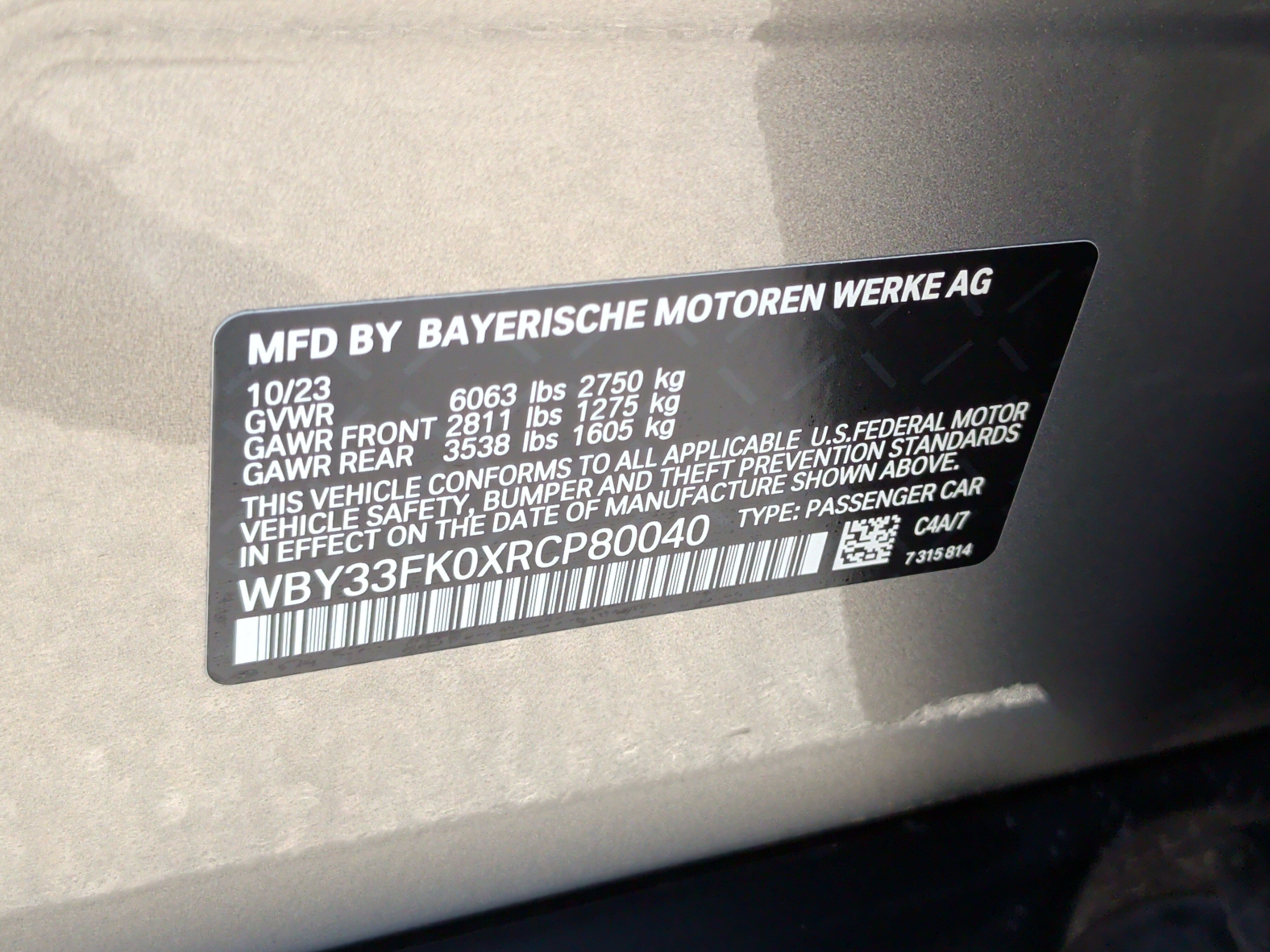 Certified 2024 BMW i5 eDrive40i w/ Premium Package RWD image 43