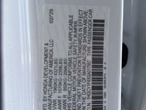 Used 2025 Honda Accord SE image 21