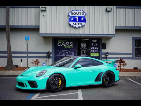 Used 2018 Porsche 911 GT3 RWD image 1