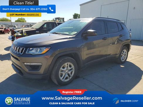 Used 2017 Jeep Compass Sport FWD image 1