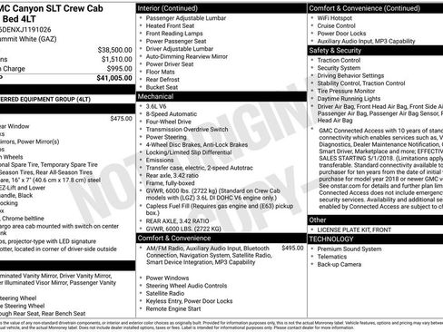 Used 2018 GMC Canyon SLT AWD/4WD image 6