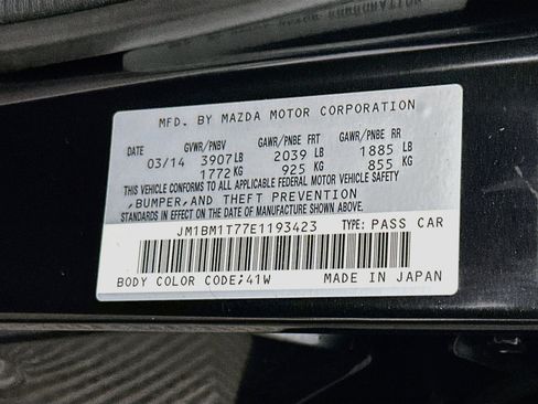 Used 2014 MAZDA MAZDA3 i SV FWD image 12