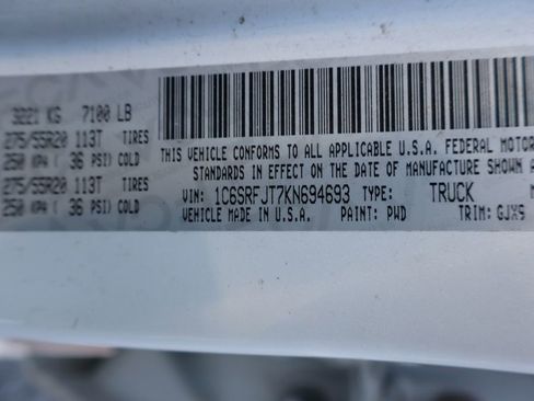 Used 2019 RAM 1500 Laramie w/ Sport Appearance Package image 3