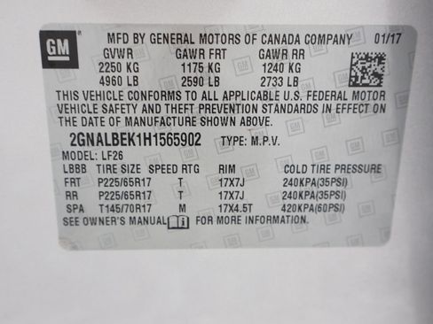 Used 2017 Chevrolet Equinox LS FWD image 26