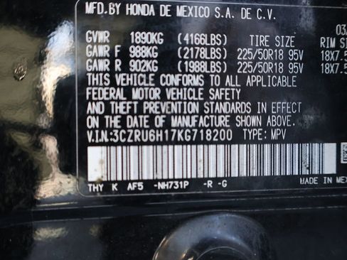 Used 2019 Honda HR-V Sport image 13