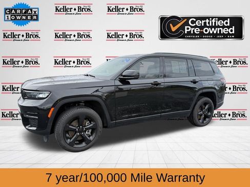 Certified 2024 Jeep Grand Cherokee L Limited w/ Luxury Tech Group II image 3