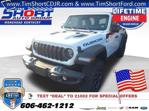 Used 2025 Jeep Wrangler Unlimited Rubicon 4xe w/ Convenience Group AWD/4WD image 1