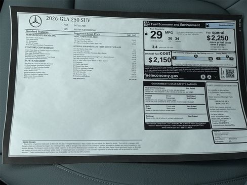 New 2026 Mercedes-Benz GLA 250 image 32