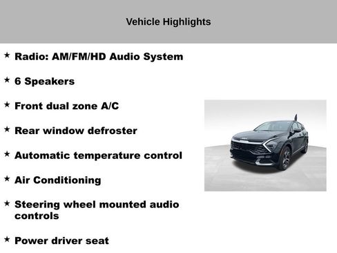 Certified 2025 Kia Sportage EX FWD image 19