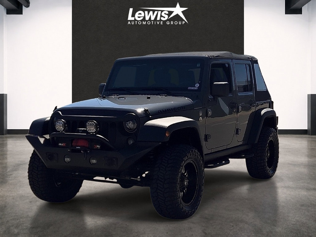 Used 2014 Jeep Wrangler Unlimited Rubicon w/ Connectivity Group AWD/4WD image 1