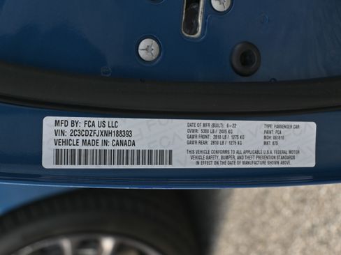 Used 2022 Dodge Challenger R/T Scat Pack image 34