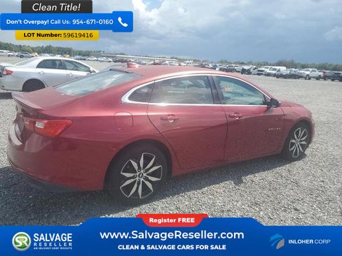 Used 2017 Chevrolet Malibu LT w/ Leather Package FWD image 4
