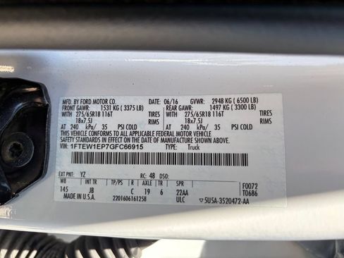 Used 2016 Ford F150 XLT w/ Equipment Group 302A Luxury AWD/4WD image 42