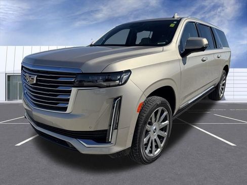 Certified 2021 Cadillac Escalade ESV Premium Luxury Platinum w/ Heavy-Duty Trailer Package image 6