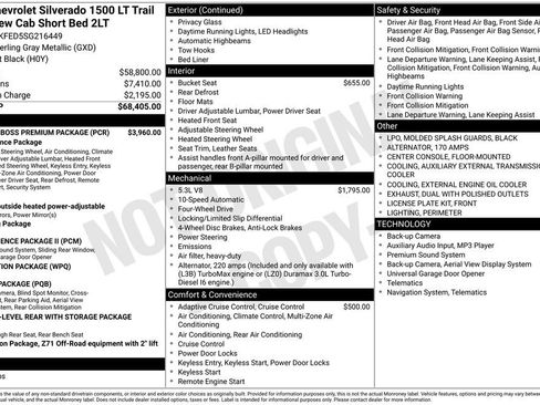 Used 2025 Chevrolet Silverado 1500 LT Trail Boss w/ LT Trail Boss Premium Package image 27