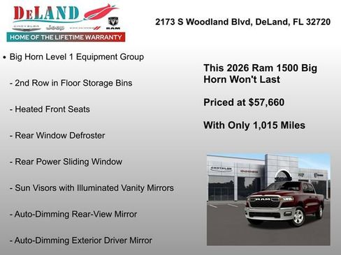 New 2026 RAM 1500 Big Horn image 6