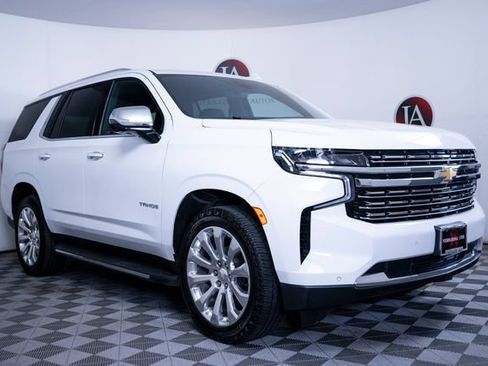 Used 2021 Chevrolet Tahoe Premier w/ Premium Package AWD/4WD image 1