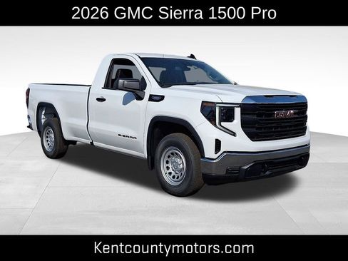New 2026 GMC Sierra 1500 Pro w/ Pro Value Package RWD image 1