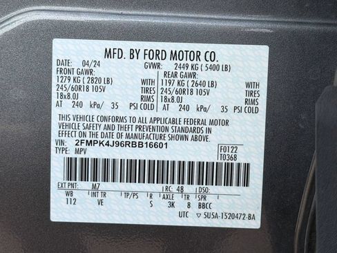 Used 2024 Ford Edge SEL w/ Convenience Package AWD/4WD image 33