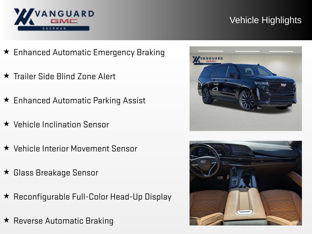 Used 2023 Cadillac Escalade ESV Sport w/ Touring Package RWD image 31