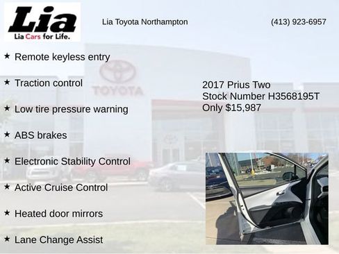 Used 2017 Toyota Prius Two w/ Prius Two Safety Plus Package image 7