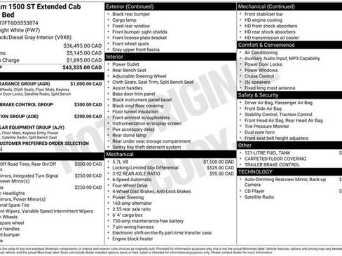 Used 2013 RAM 1500 ST w/ SXT Appearance Group image 34