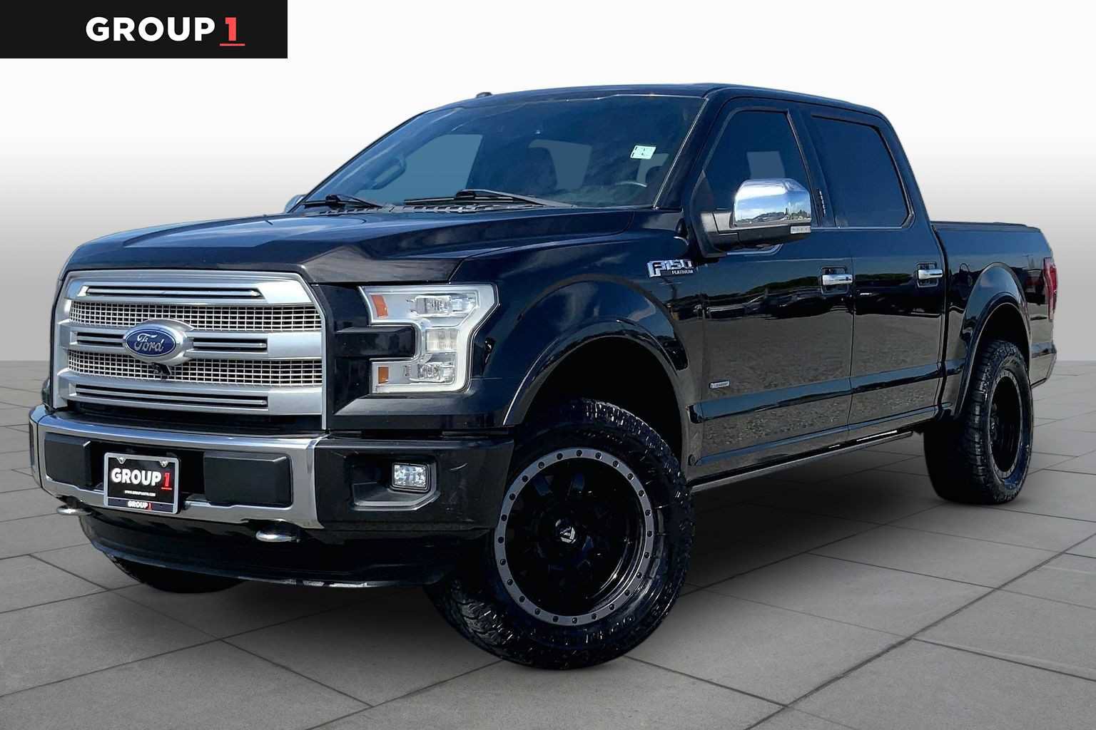 Used 2015 Ford F150 Platinum w/ Equipment Group 701A Luxury AWD/4WD image 1