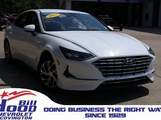 Used 2023 Hyundai Sonata Blue image 1